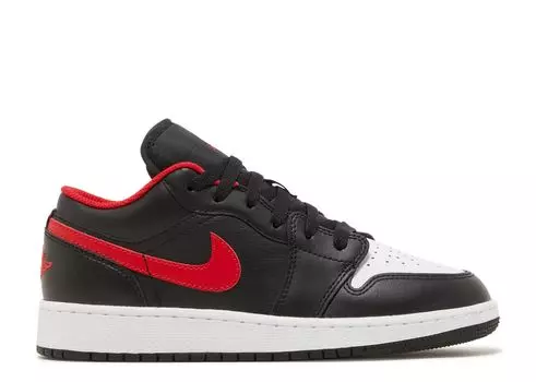 Кроссовки Air Jordan Air Jordan 1 Low Gs 'White Toe', черный