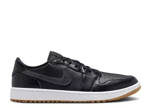 Кроссовки Air Jordan Air Jordan 1 Low Golf 'Black Gum', черный
