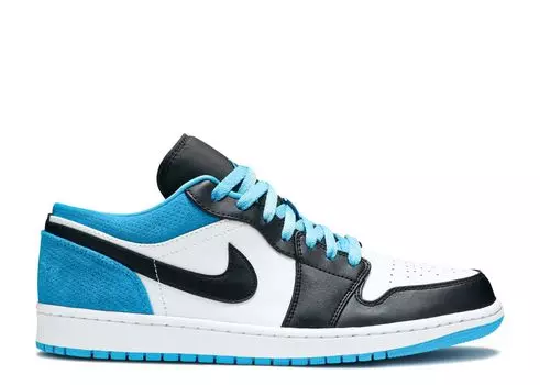 Кроссовки Air Jordan Air Jordan 1 Low Se 'Laser Blue', черный