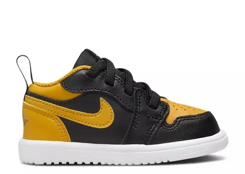 Кроссовки Air Jordan Air Jordan 1 Low Alt Td 'Black Yellow Ochre', черный