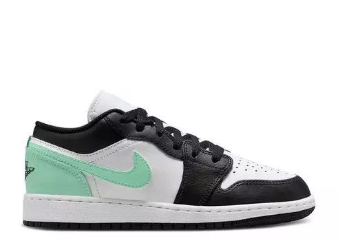 Кроссовки Air Jordan Air Jordan 1 Low Gs 'Green Glow', белый