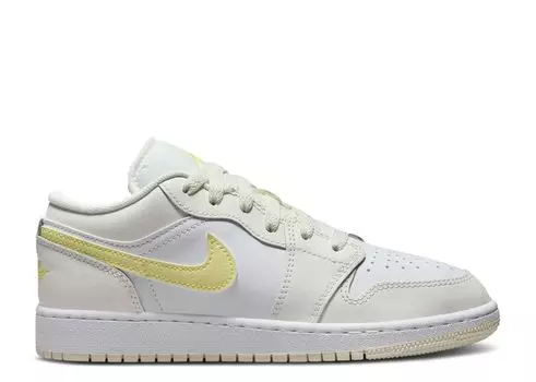 Кроссовки Air Jordan Air Jordan 1 Low Gs 'Sail Light Laser Orange', кремовый