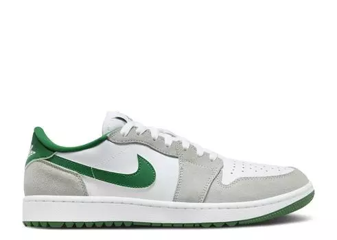 Кроссовки Air Jordan Air Jordan 1 Low Golf 'Pine Green', белый