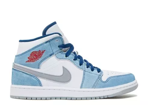 Кроссовки Air Jordan Air Jordan 1 Mid Se 'French Blue', синий