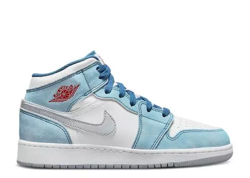 Кроссовки Air Jordan Air Jordan 1 Mid Se Gs 'French Blue', синий