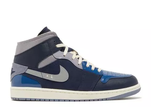 Кроссовки Air Jordan Air Jordan 1 Mid Se Craft 'Inside Out - Obsidian', синий