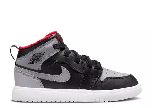 Кроссовки Air Jordan Air Jordan 1 Mid Alt Ps 'Bred Shadow', черный