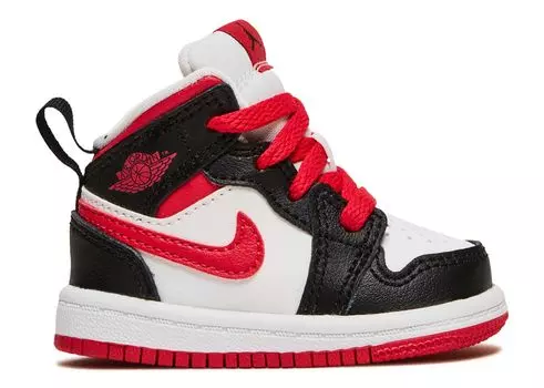 Кроссовки Air Jordan Air Jordan 1 Mid Td 'White Very Berry', черный