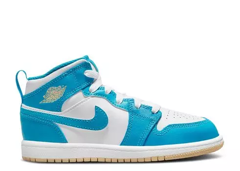 Кроссовки Air Jordan Air Jordan 1 Mid Ps 'Aquatone', синий