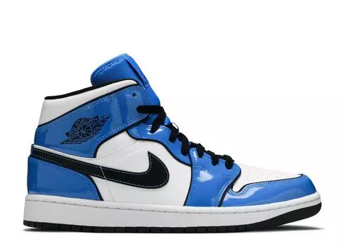 Кроссовки Air Jordan Air Jordan 1 Mid Se 'Signal Blue', синий