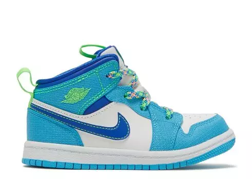 Кроссовки Air Jordan Air Jordan 1 Mid Se Td 'Sprite', синий