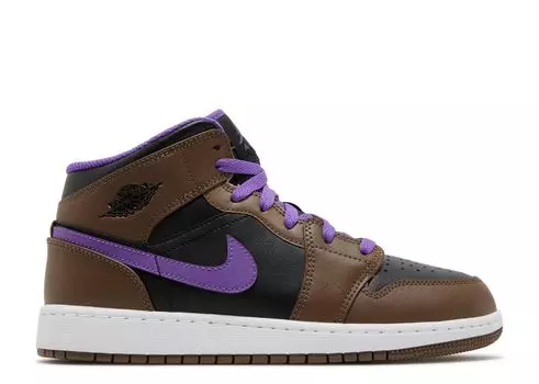 Кроссовки Air Jordan Air Jordan 1 Mid Gs 'Palomino', коричневый