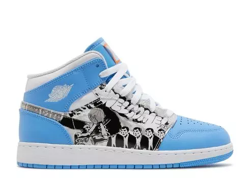 Кроссовки Air Jordan Air Jordan 1 Mid Gs 'Game Winner', белый
