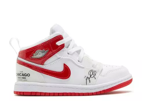 Кроссовки Air Jordan Air Jordan 1 Mid Td 'Rookie Season', белый