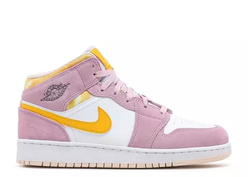 Кроссовки Air Jordan Air Jordan 1 Mid Se Gs 'Arctic Pink', розовый
