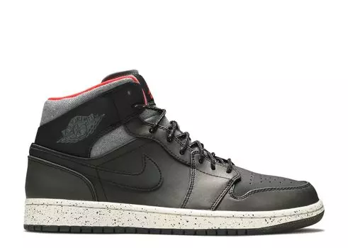 Кроссовки Air Jordan Air Jordan 1 Mid 'Holiday', черный