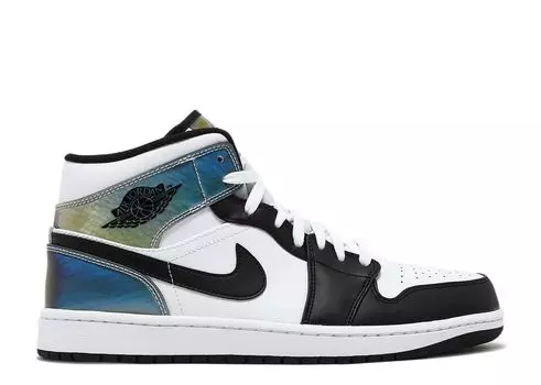 Кроссовки Air Jordan Air Jordan 1 Mid Se 'Heat Reactive - Color Change', белый