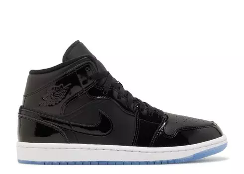 Кроссовки Air Jordan Air Jordan 1 Mid Se 'Space Jam', черный