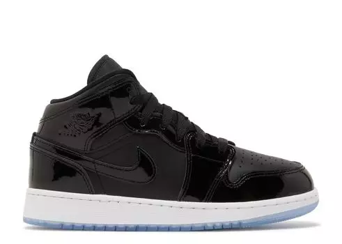 Кроссовки Air Jordan Air Jordan 1 Mid Se Gs 'Space Jam', черный