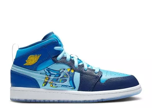 Кроссовки Air Jordan Air Jordan 1 Mid Ps 'Fly', синий