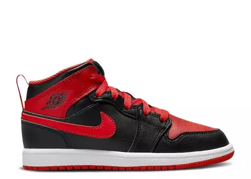 Кроссовки Air Jordan Air Jordan 1 Mid Ps 'Alternate Bred', черный