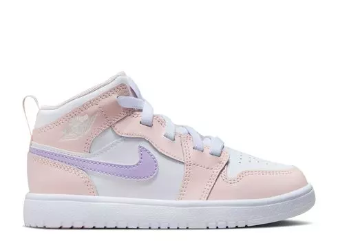 Кроссовки Air Jordan Air Jordan 1 Mid Alt Ps 'Pink Wash', розовый
