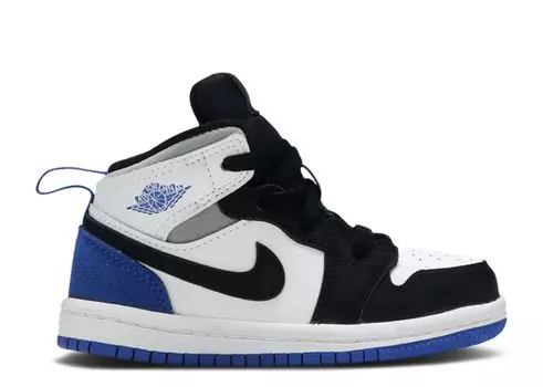 Кроссовки Air Jordan Air Jordan 1 Mid Se Td 'Royal Black Toe', синий