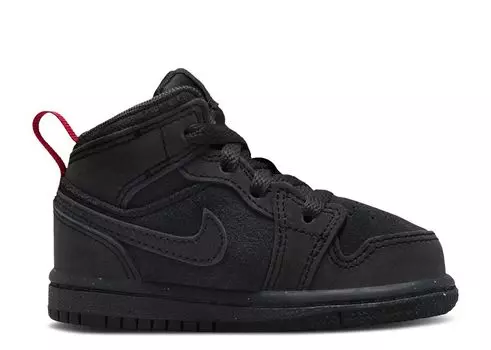 Кроссовки Air Jordan Air Jordan 1 Mid Se Craft Td 'Dark Smoke Red', серый