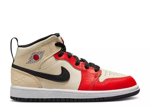 Кроссовки Air Jordan Air Jordan 1 Mid Ss Ps 'Dunk Contest', кремовый