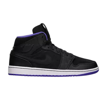 Кроссовки Air Jordan Air Jordan 1 Mid 'Nouveau', черный