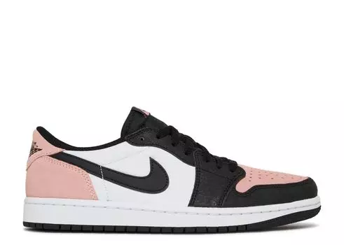 Кроссовки Air Jordan Air Jordan 1 Retro Low Og 'Bleached Coral', розовый