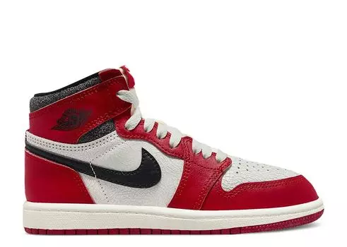 Кроссовки Air Jordan Air Jordan 1 Retro High Og Ps 'Chicago Lost & Found', красный