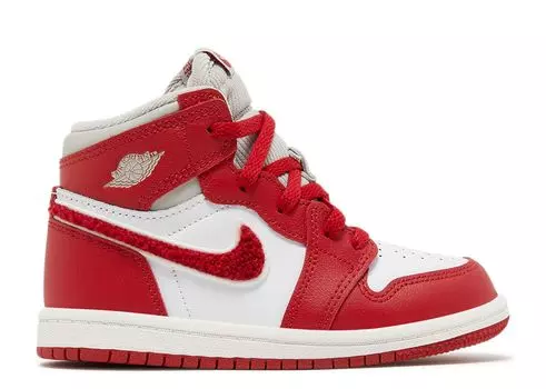 Кроссовки Air Jordan Air Jordan 1 Retro High Og Td 'Newstalgia Chenille', красный