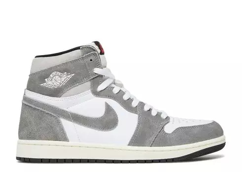 Кроссовки Air Jordan Air Jordan 1 Retro High Og 'Washed Black', серый