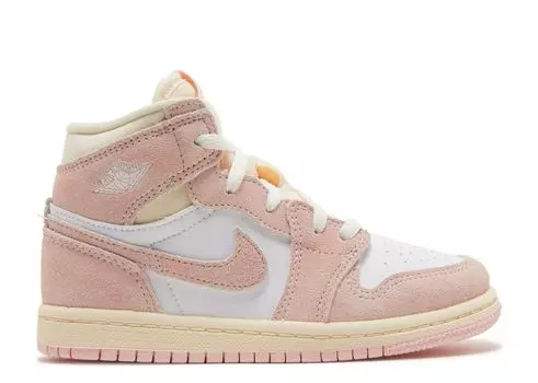 Кроссовки Air Jordan Air Jordan 1 Retro High Og Td 'Washed Pink', розовый