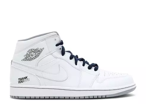 Кроссовки Air Jordan Air Jordan 1 Retro High 'Thank You Nyc', белый
