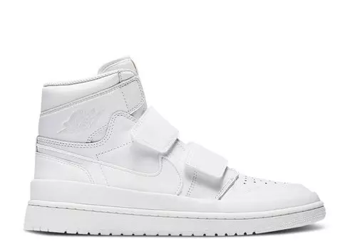 Кроссовки Air Jordan Air Jordan 1 Retro High Double Strap 'Summit White', белый