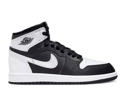 Кроссовки Air Jordan Air Jordan 1 Retro High Og Ps 'Black White 2.0', черный