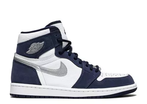 Кроссовки Air Jordan Air Jordan 1 Retro High Co.Jp 'Midnight Navy' 2020, синий