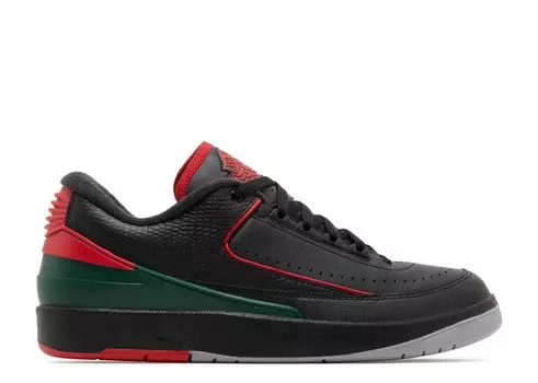 Кроссовки Air Jordan Air Jordan 2 Retro Low 'Christmas', черный