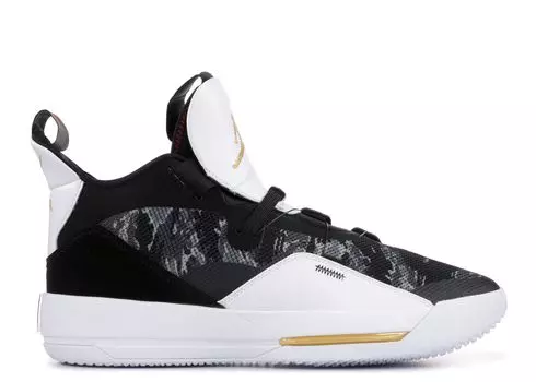 Кроссовки Air Jordan Air Jordan 33 Pf 'Metallic Gold', черный
