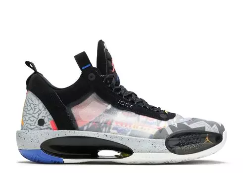 Кроссовки Air Jordan Air Jordan 34 Low 'Heritage', черный