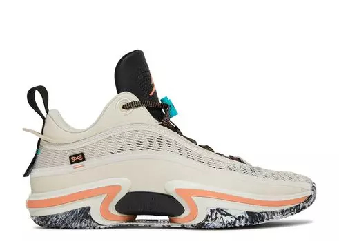 Кроссовки Air Jordan Air Jordan 36 Low Pf 'Ground Up', кремовый