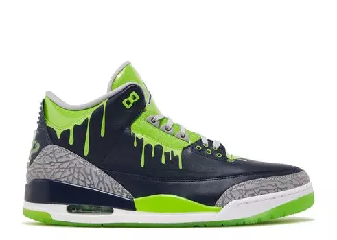 Кроссовки Air Jordan Air Jordan 3 Retro 'Doernbecher Xix', синий