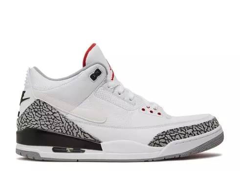 Кроссовки Air Jordan Air Jordan 3 Retro Jth Nrg 'White Cement', белый