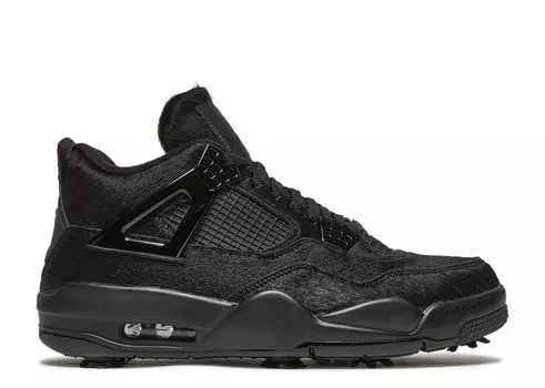 Кроссовки Air Jordan Air Jordan 4 Golf 'Black Cat', черный