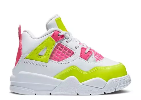 Кроссовки Air Jordan Air Jordan 4 Retro Se Td 'Lemon Venom', белый