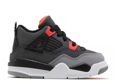 Кроссовки Air Jordan Air Jordan 4 Retro Td 'Infrared', серый