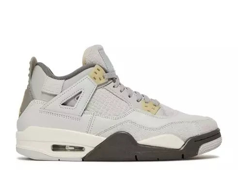 Кроссовки Air Jordan Air Jordan 4 Retro Se Gs 'Craft', серый