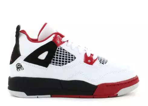 Кроссовки Air Jordan Air Jordan 4 Retro Ps 'Mars Blackmon', белый